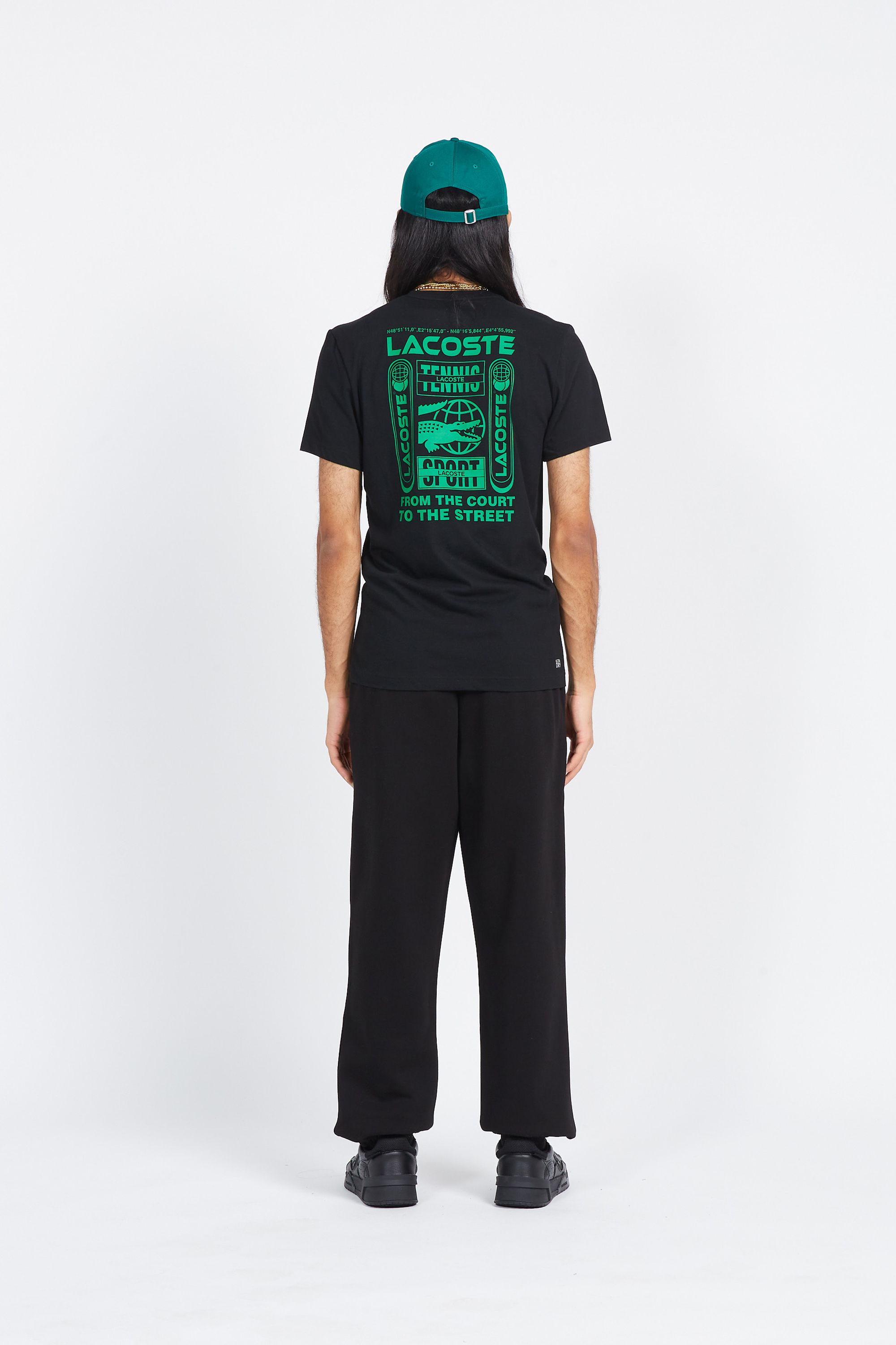 LACOSTE Jogging PANT XH9610-00 LARGE JOGG ESSENTIALS 031 Noir
