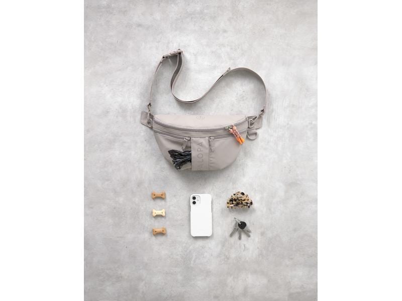 Palopa Snack-Tasche Emma, Taupe Leckerlibeutel