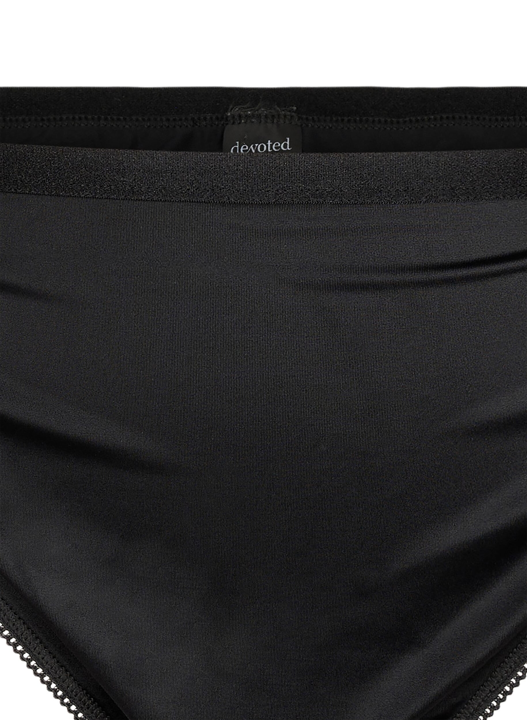 G-streng i microfiber med elastik i taljen