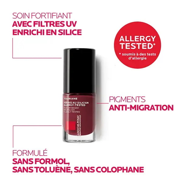 Esmalte de silicone La Roche-Posay Toleriane nº 16 Framboesa 6ml
