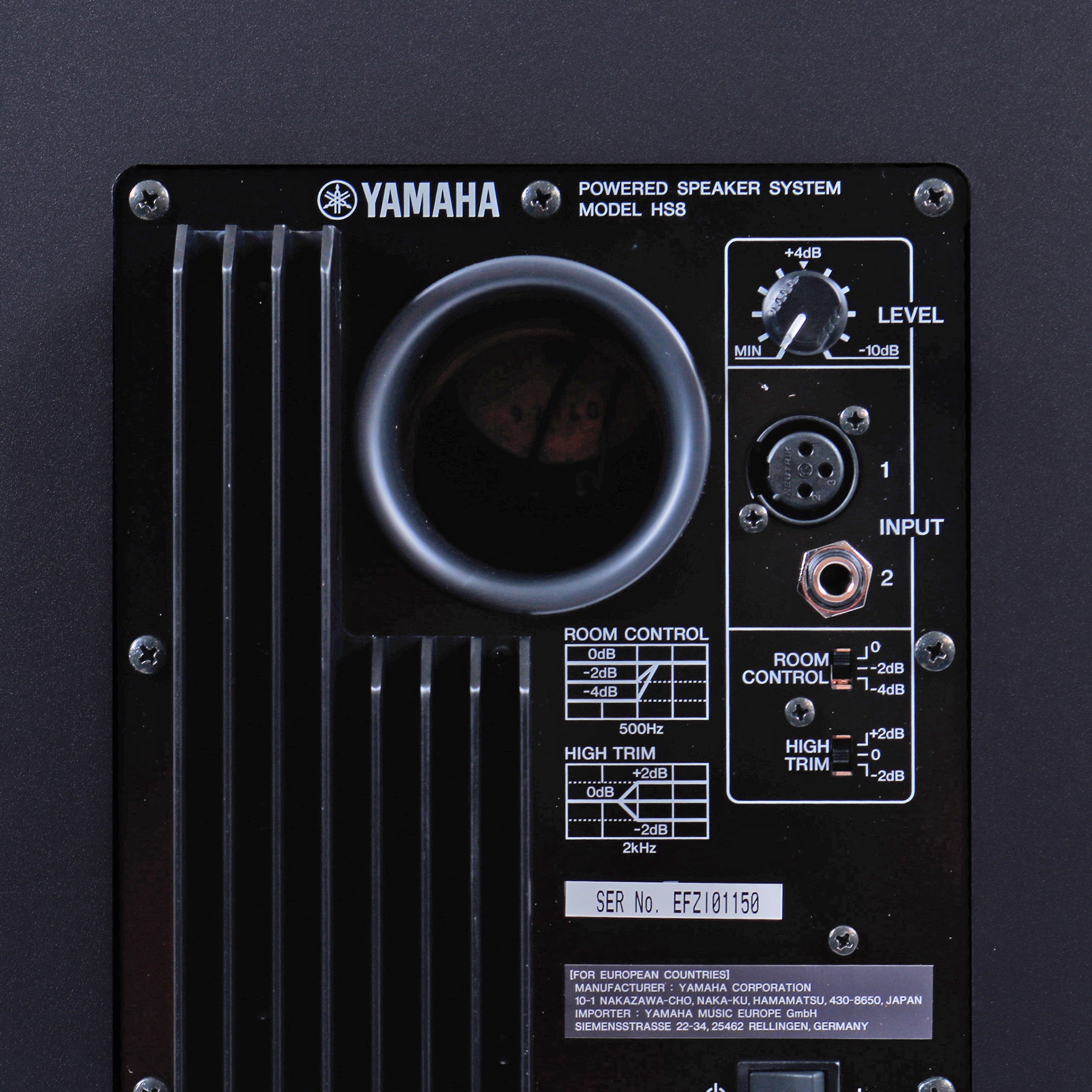 Yamaha HS8 Limited Edition Grey actieve studiomonitor (per stuk)