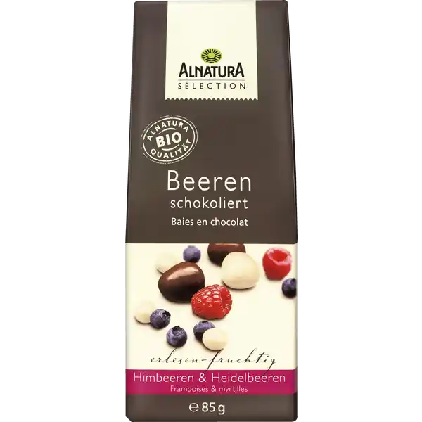 Bio Beeren schokoliert