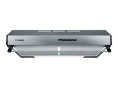 Bosch Serie | 4 DUL63CC50 - Hætte - standard - bredde: 60 cm - dybde: 48.2 cm - udtrækning og recirkulation (-) - rustfrit stål