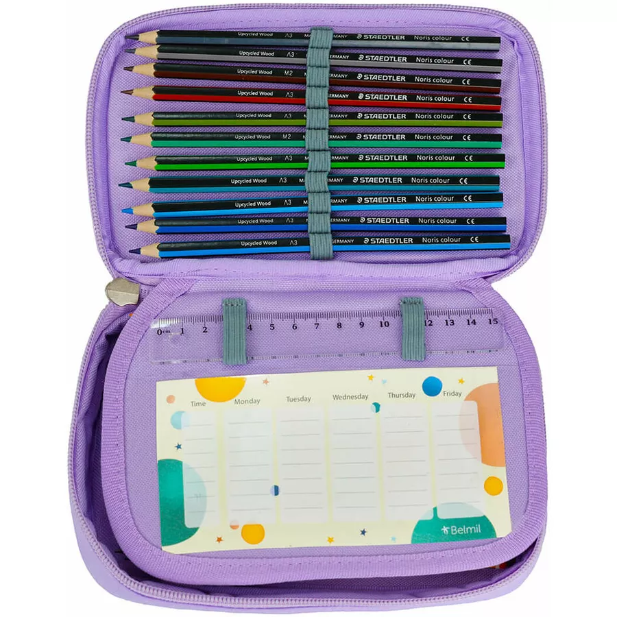 Belmil Schulranzen Premium Smarty Plus Set 5-teilig Serenity