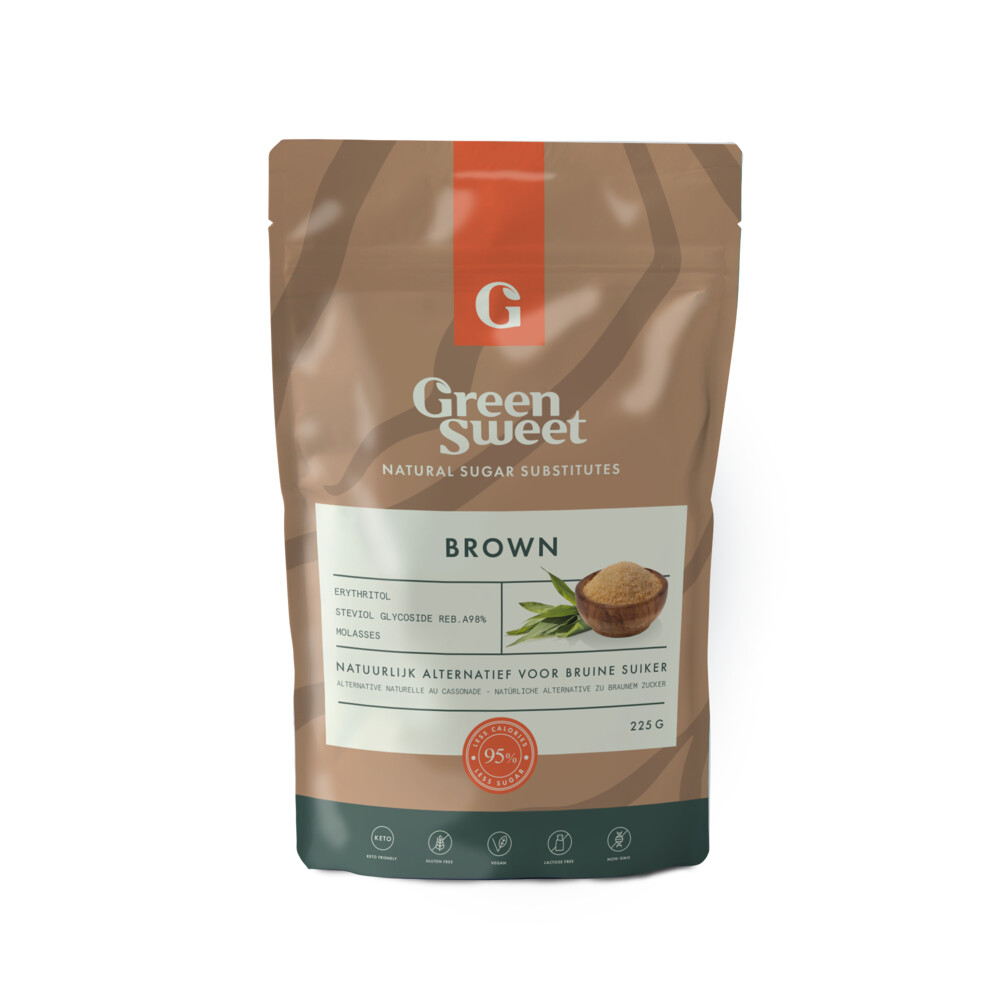 Green Sweet Bruine Suiker 400 gr