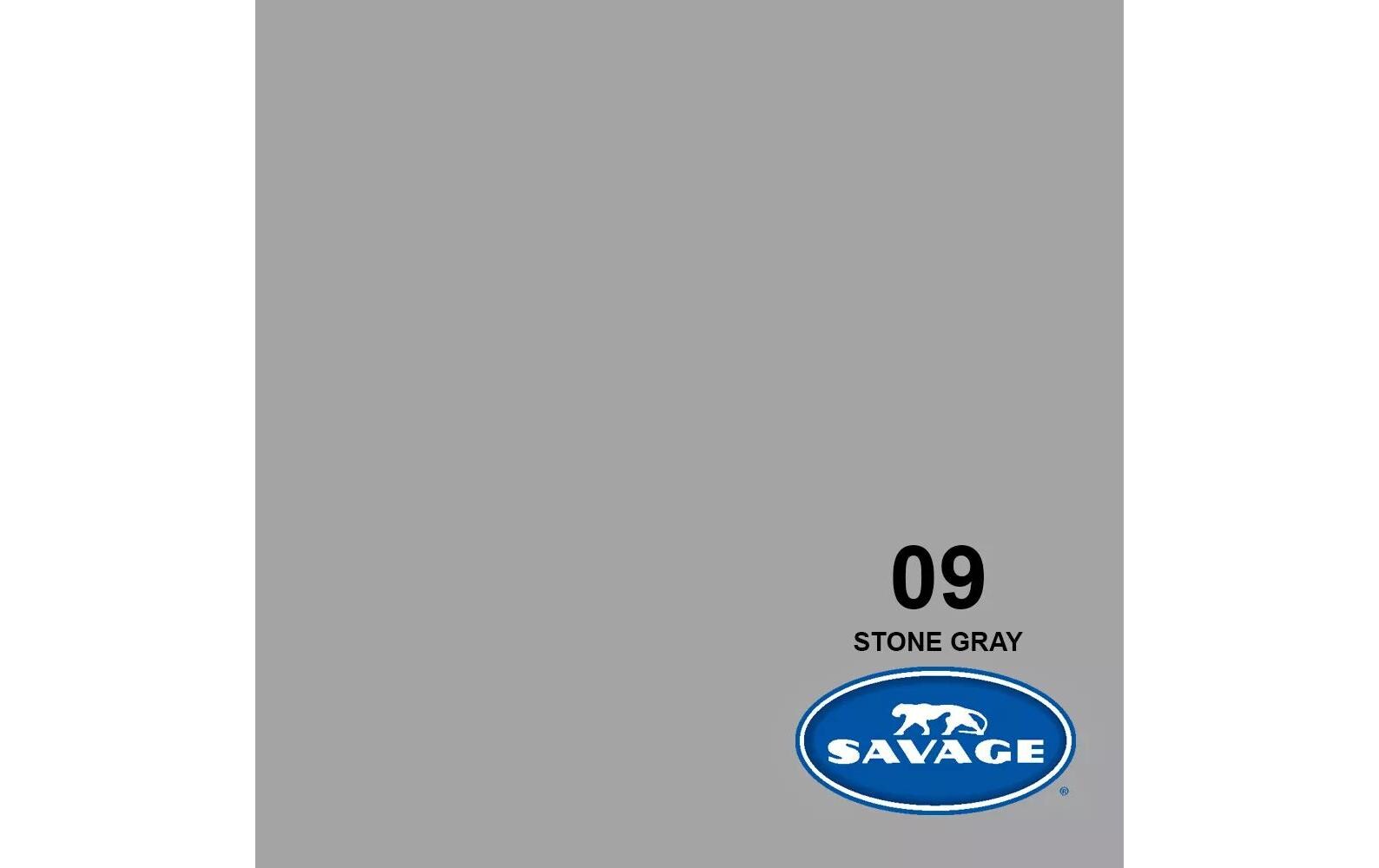 Hintergrund Papier 2.72 x 11m Stone Gray<br>Das Hintergrundpapier von Savage