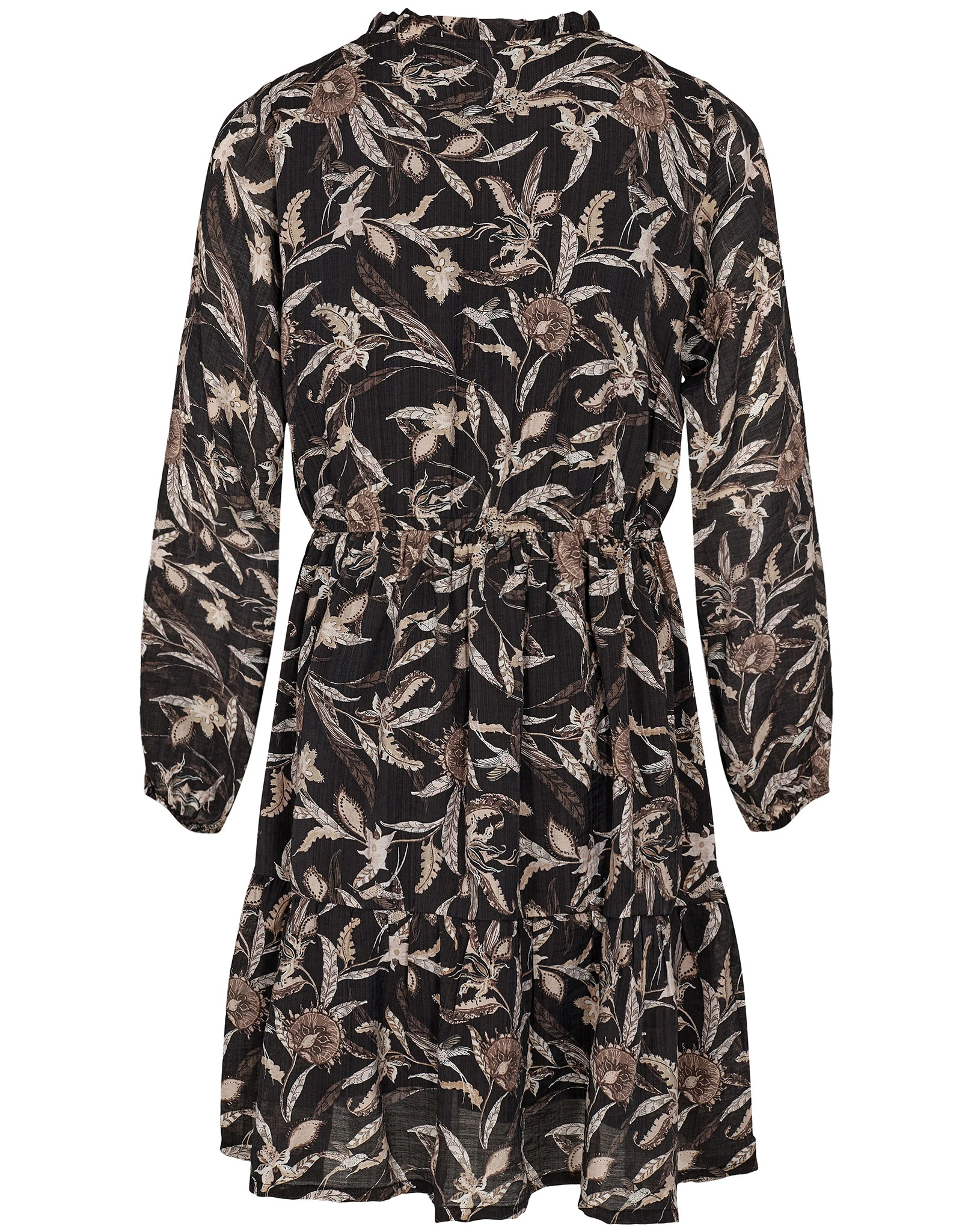 Langarmkleid GISELLE in black