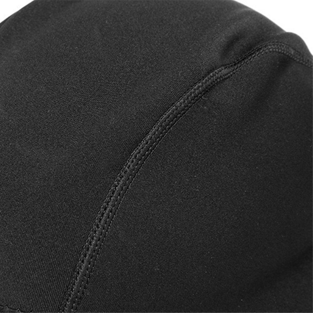 Gefütterte Ski Sturmhaube Motorrad Halstuch Kälte   UV Gesichts Schutzmaske - Schwarz