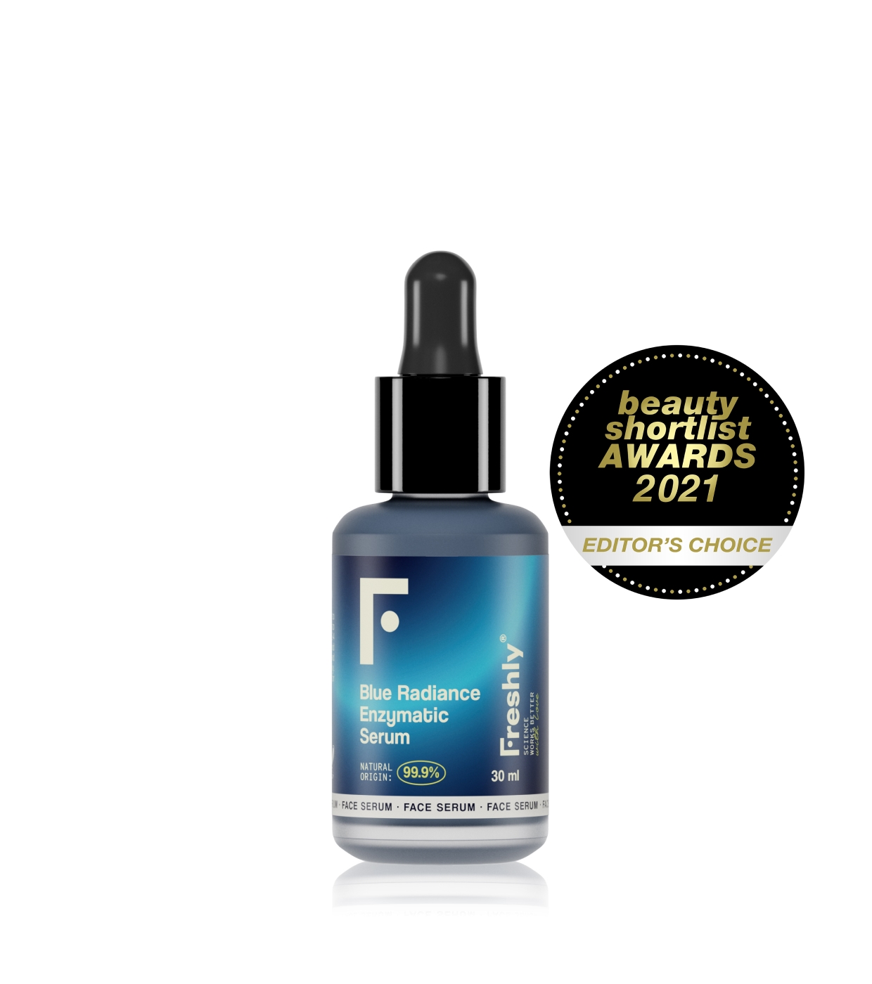 Freshly Cosmetics - Sérum Esfoliante com Ácido Mandélico Blue Radiance AHA Treatment