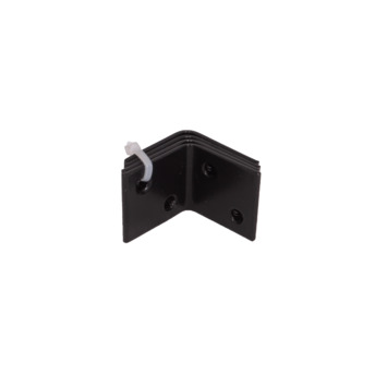Versterkingshoek Zwart 30x30 mm - 4 stuks