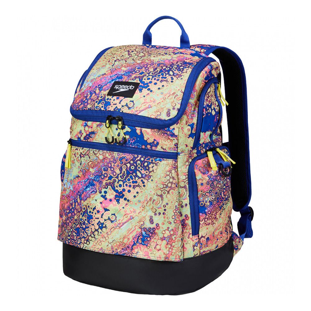Speedo TEAMSTER 2.0 RUCKSACK 35L PR - Sac À dos pink yellow