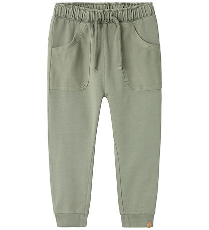 Lil Atelier Sweatpants - NmmOmads - Seagrass