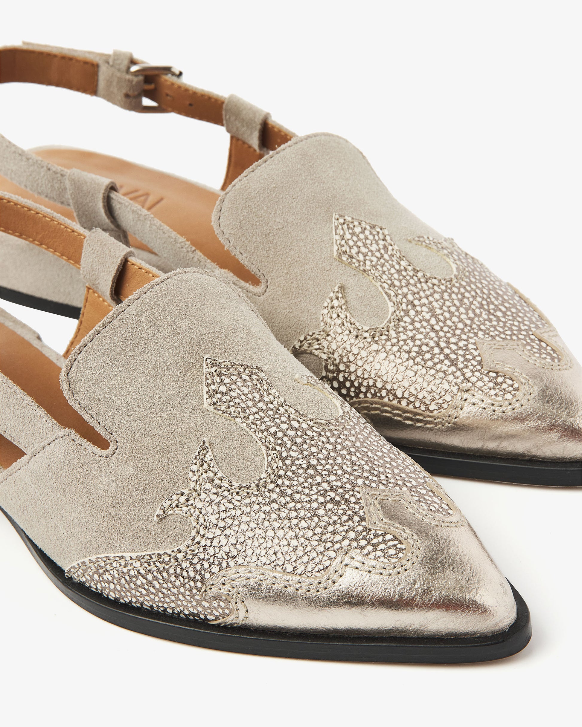 VIA VAI beige slingbacks Jazz Vaienna