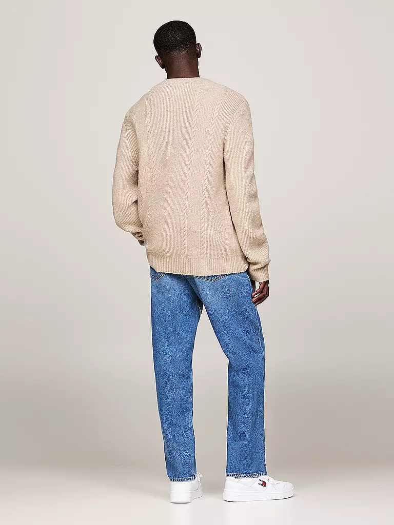 TOMMY JEANS Pullover beige