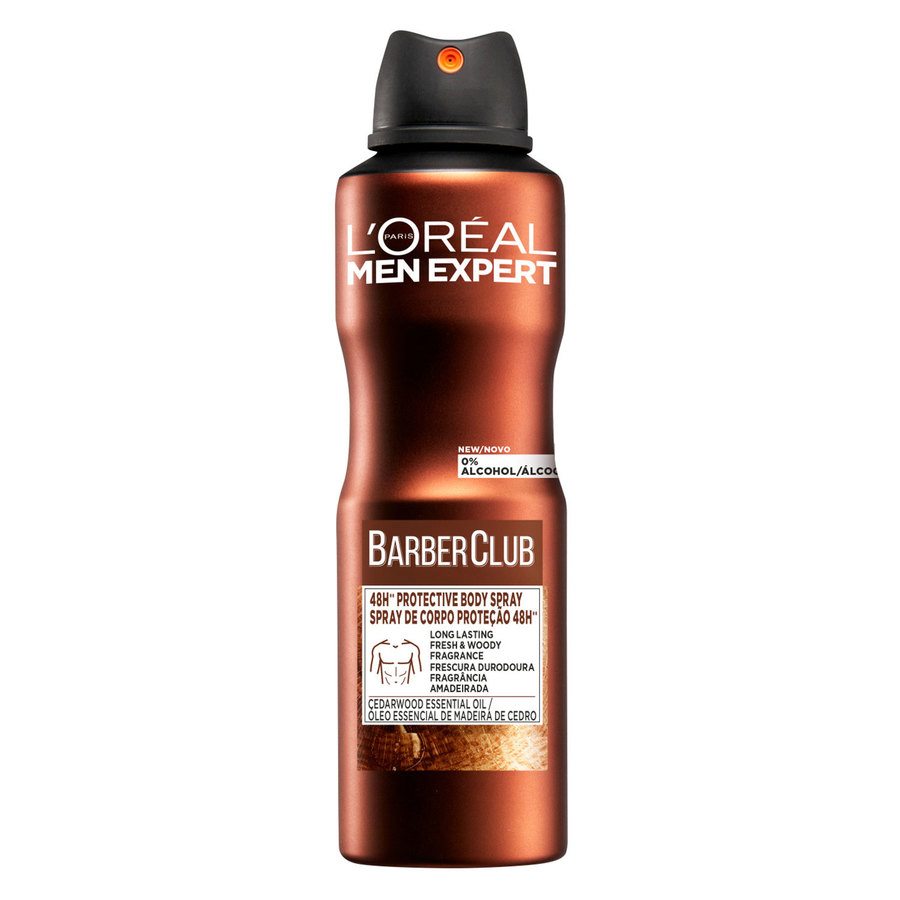L'Oréal Paris Men Expert Barber Club 48H Protective Bodyspray 150ml
