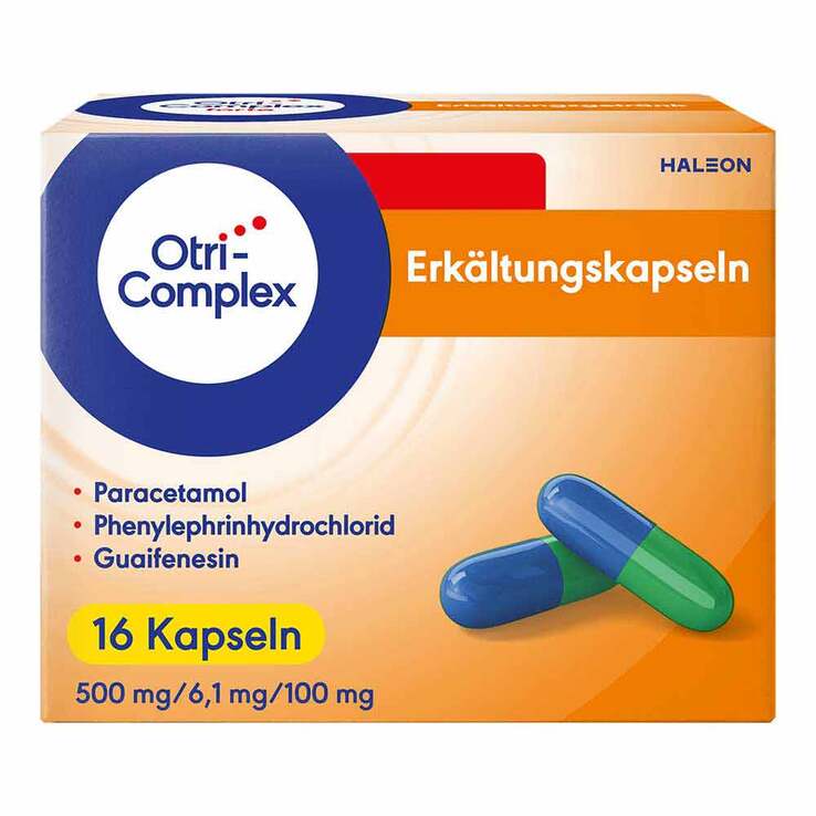 OtriComplex Erkältungskapseln, 2X8 St