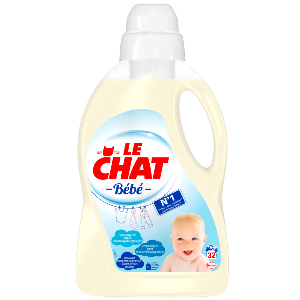 Le Chat Wasmiddel Gel Bébé 32 Wasbeurten1440 ml