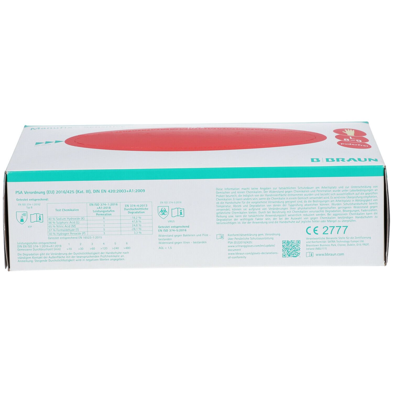 Manufix® Sensitive Handschuhe groß