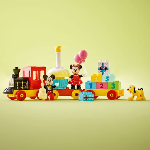 LEGO Duplo Mickey Og Minnies Fødselsdagstog - 10941