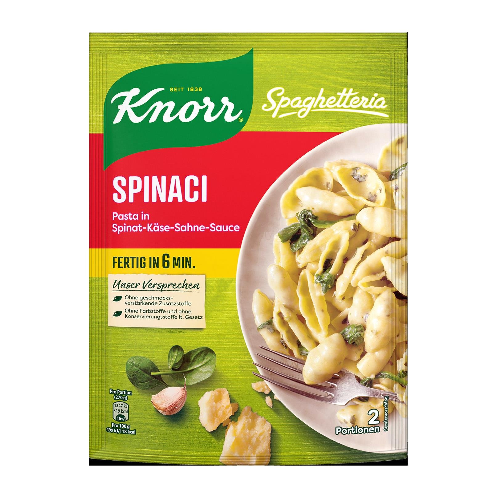 Knorr Spaghetteria Spinaci