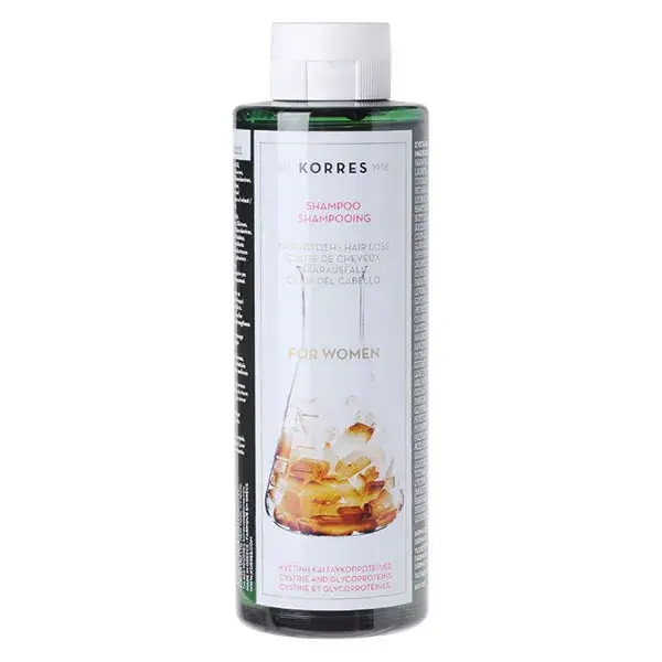Shampoo Antiqueda Korres para Mulheres 250ml