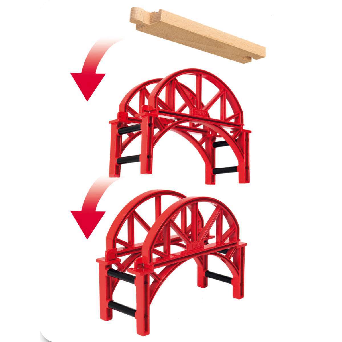 BRIO Spiel Großes Lagerhaus-Set mit Aufzug