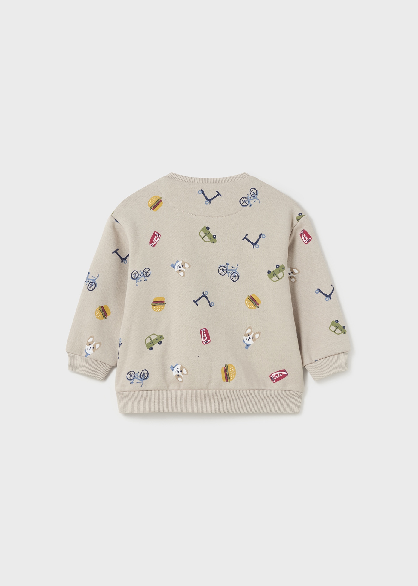 Moletom estampado para bebês