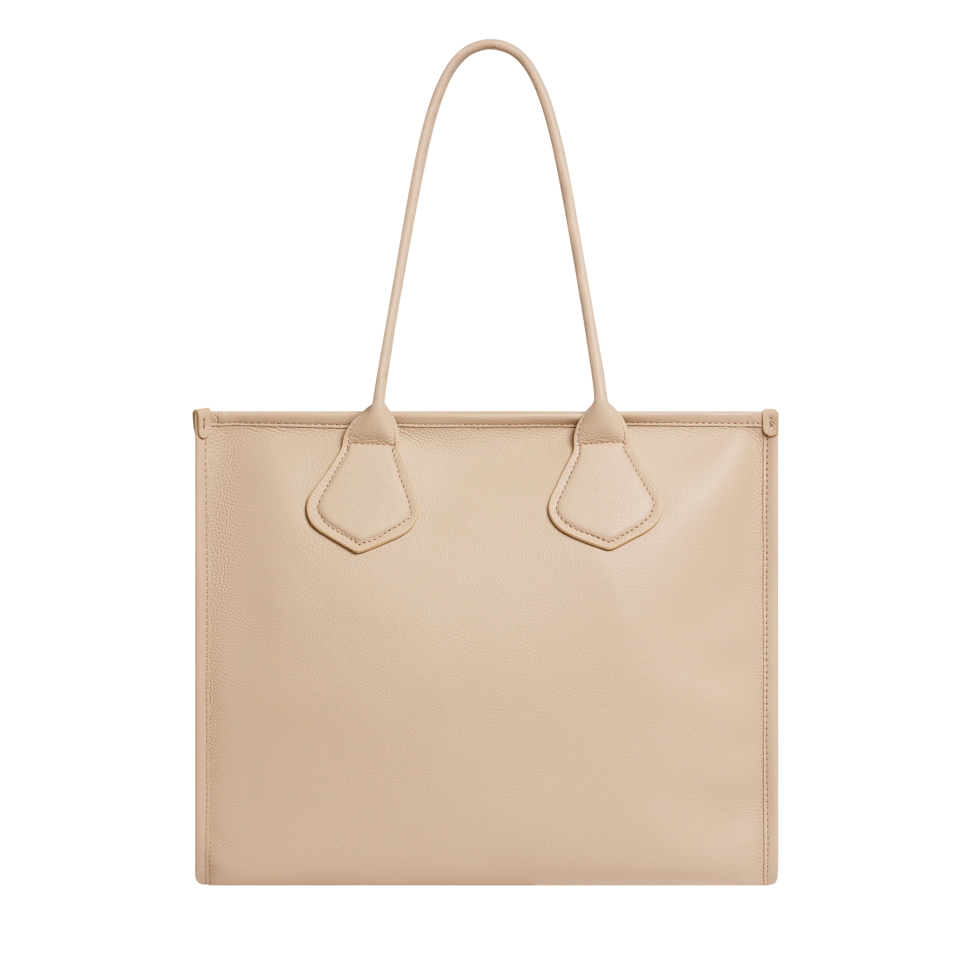 Cabas zippé L Jour de Lancel-Cappuccino