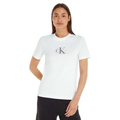 Tee-shirt à manches courtes femme Sequin Slim CALVIN KLEIN