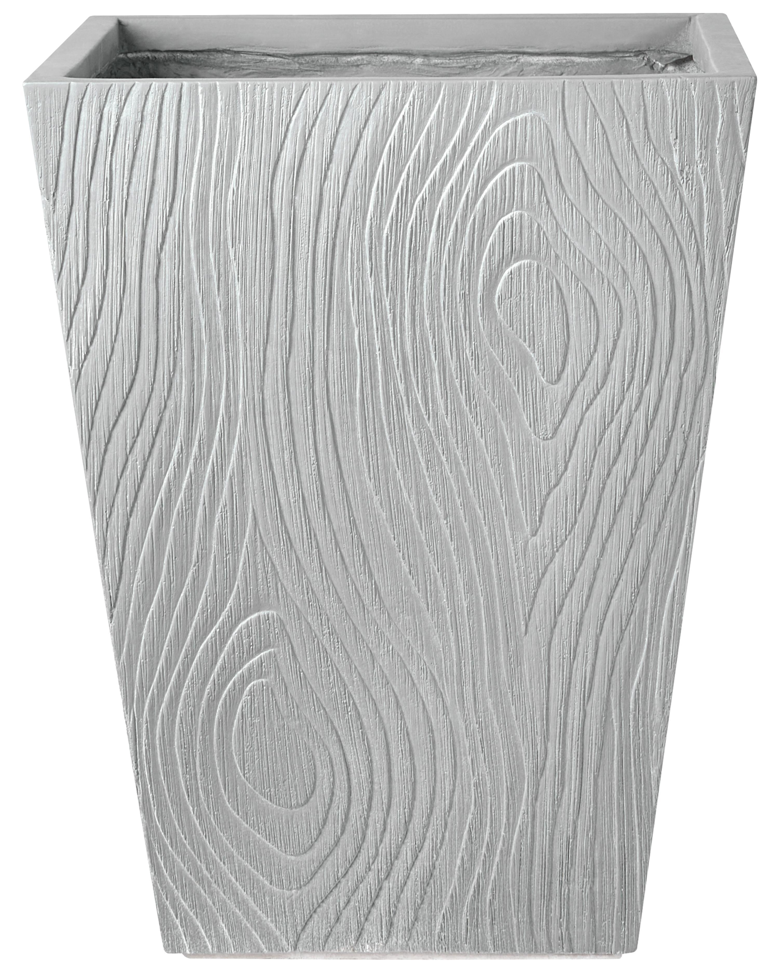 Bloempot BAIHE 42 cm Grijs