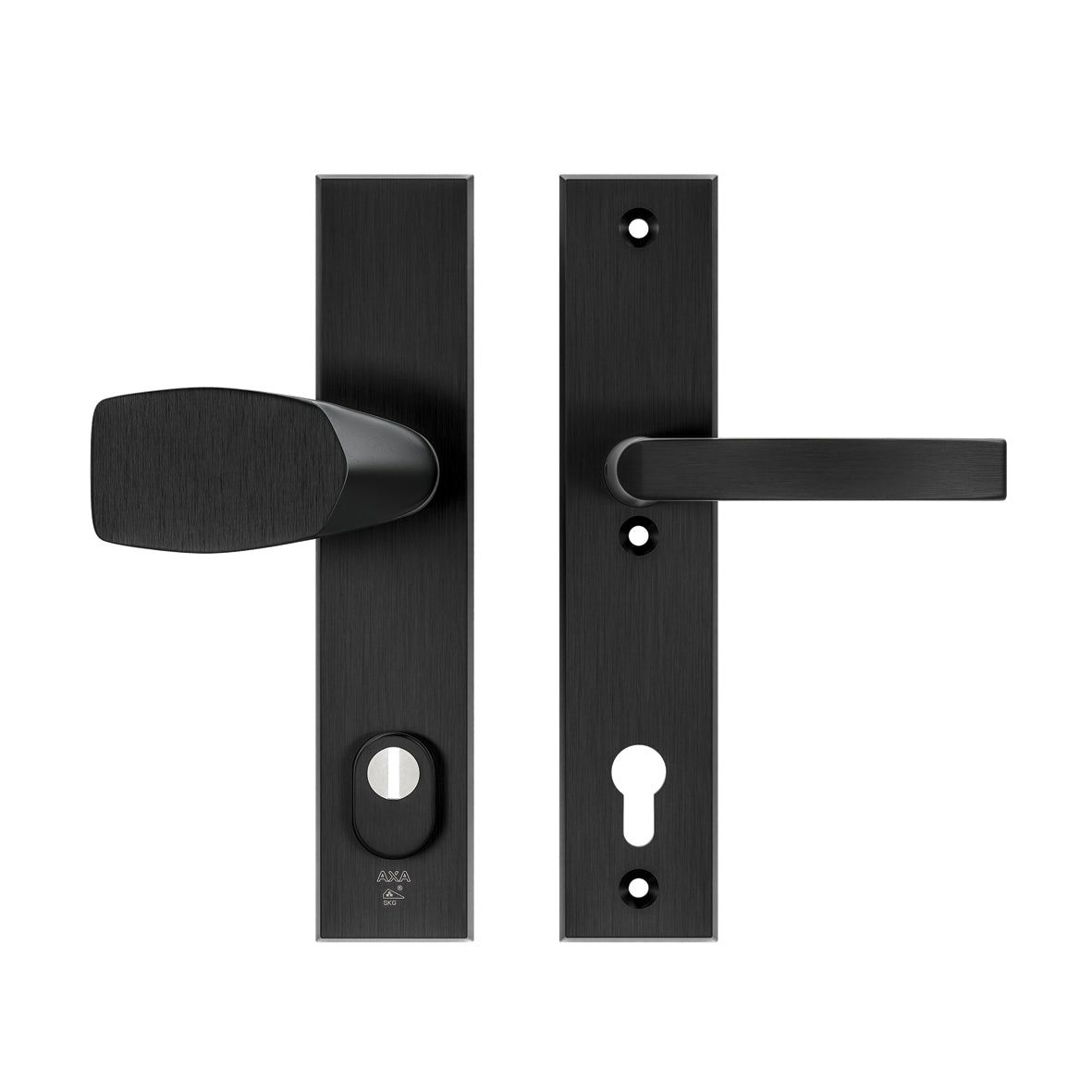 AXA 6667 Veiligheidsbeslag Edge Plus Wing-knop kruk Blok PC92 anti-kerntrek F8 - 6667-49-18/92K
