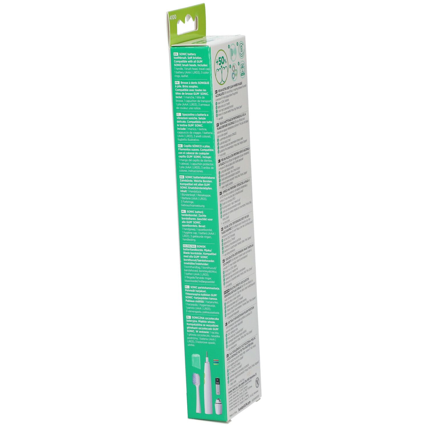 GUM® SONIC DAILY Schallzahnbürste