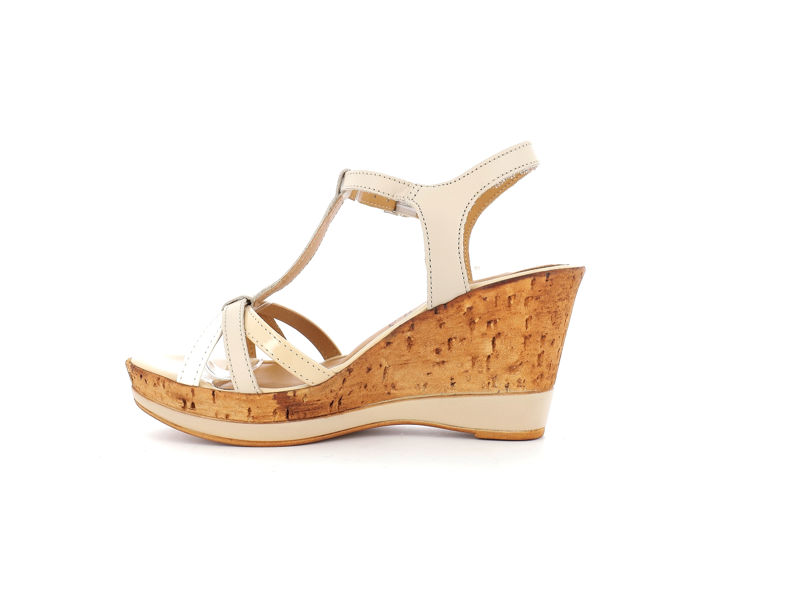 Tamaris-28347 Cuir Multi Beige