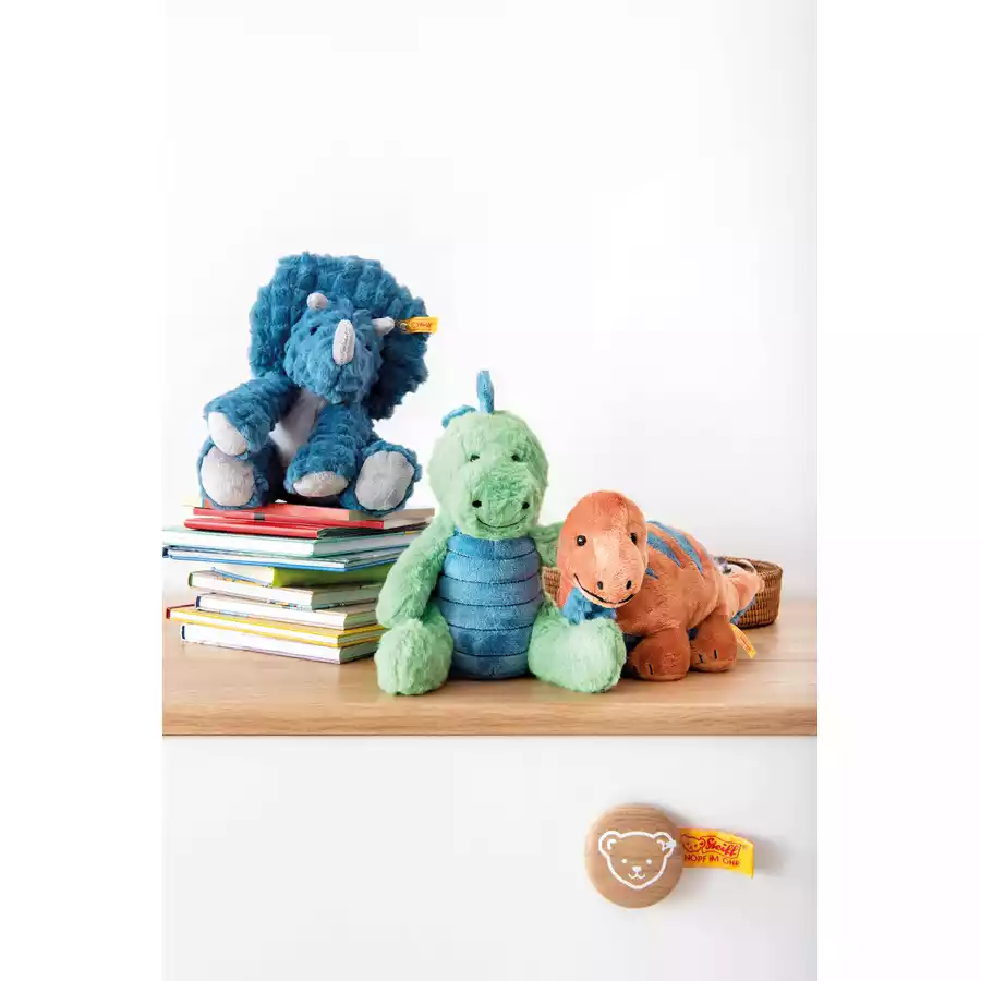 Steiff Soft Cuddle Friends Triceratops Dixi 28 cm