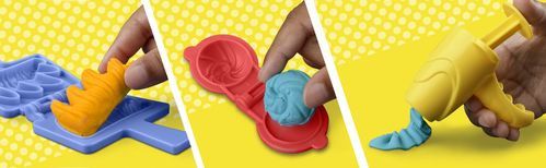 Play-Doh - Haarsalon - Speelset - Multikleur - Inclusief 340 Gram Klei