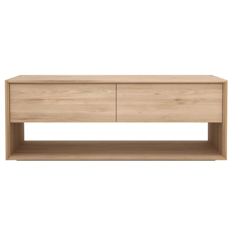 Ethnicraft Nordic tv-meubel 120x46 naturel eiken