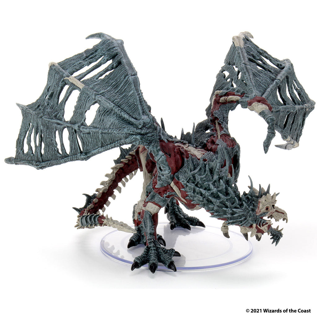 D&D Icons of the Realms Boneyard Premium - Green Dracolich