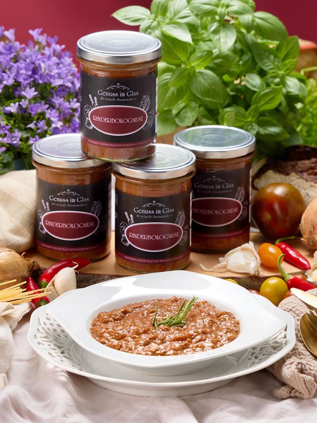Rinderbolognese, 4er-Set