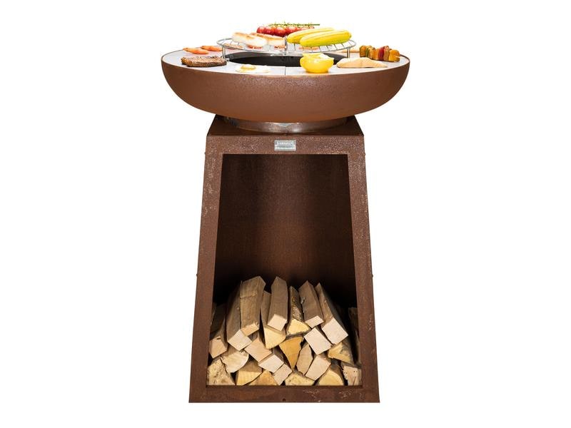 Nouvel Grill- und Feuerschale Belize, Ø 75 cm Plancha, Grill und Feuerschale