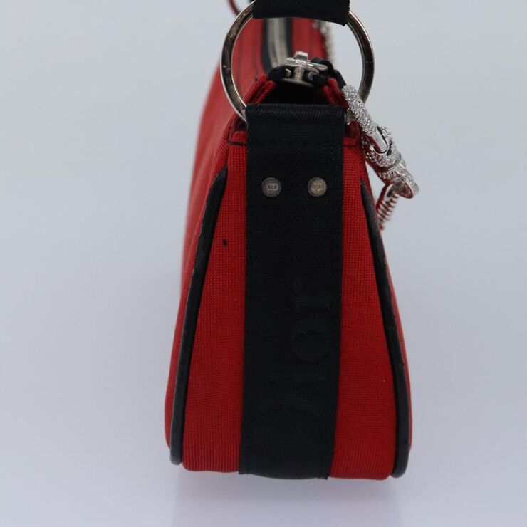 Dior Vintage Dior Shoulder Bag Red