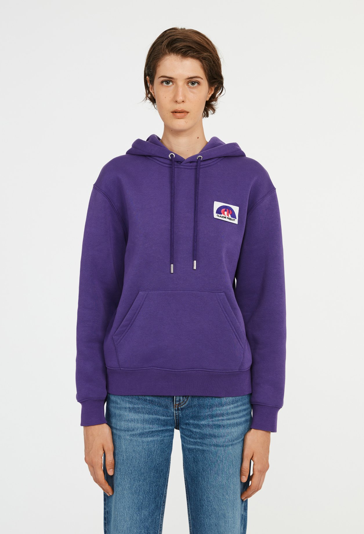 Sweatshirt &agrave; capuche