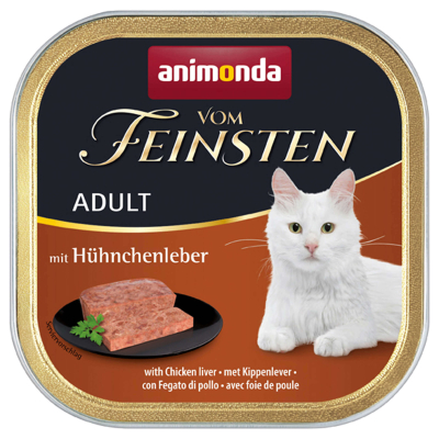 animonda Vom Feinsten Adult mit Hühnchenleber 100g