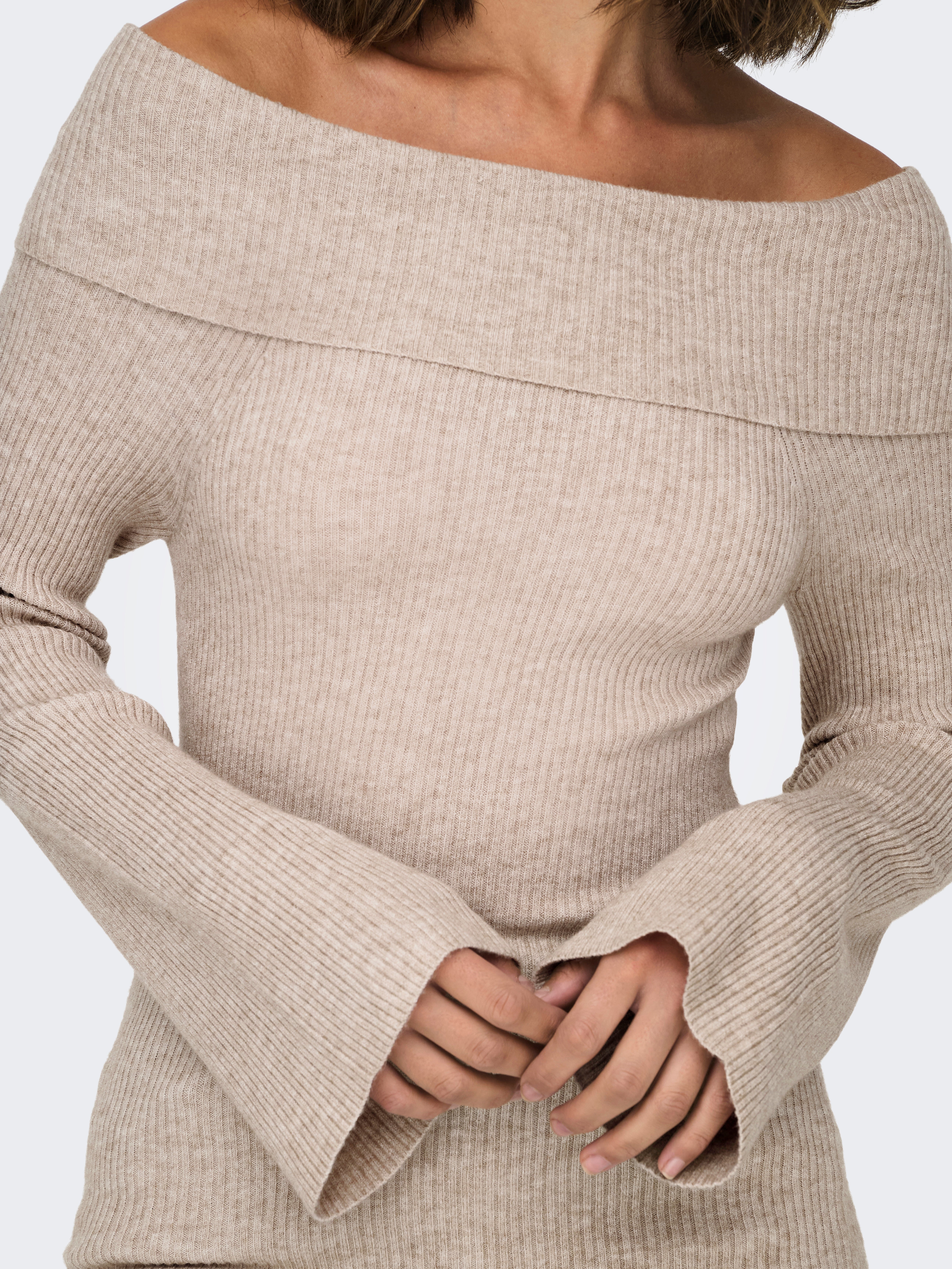 ONLJAYDEN Strickpullover Mocha Meringue