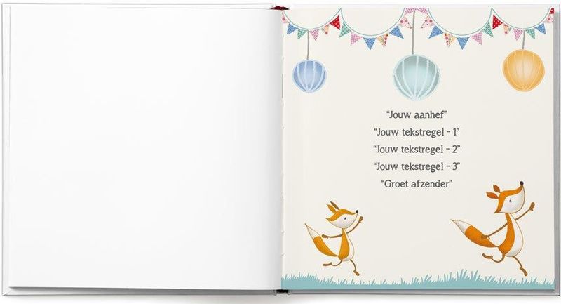 Boek met naam en foto - Nu ben jij de grootste - Hardcover