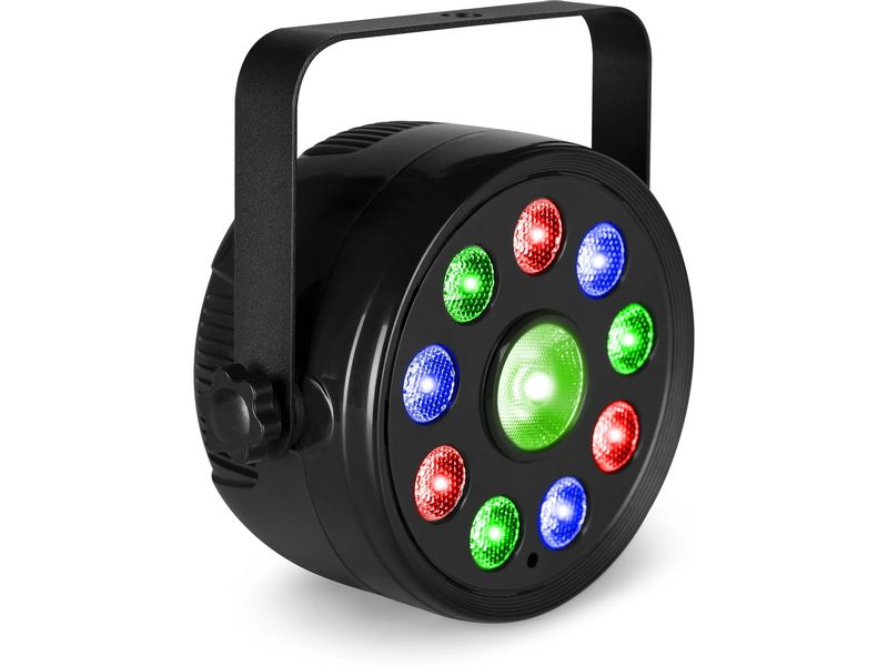 Fuzzix Scheinwerfer PLF15 LED Scheinwerfer mit 9x 2W LEDs und DMX