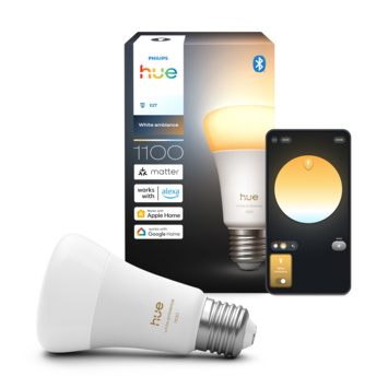 Philips Hue standaardlamp - warm tot koelwit licht 9W - E27