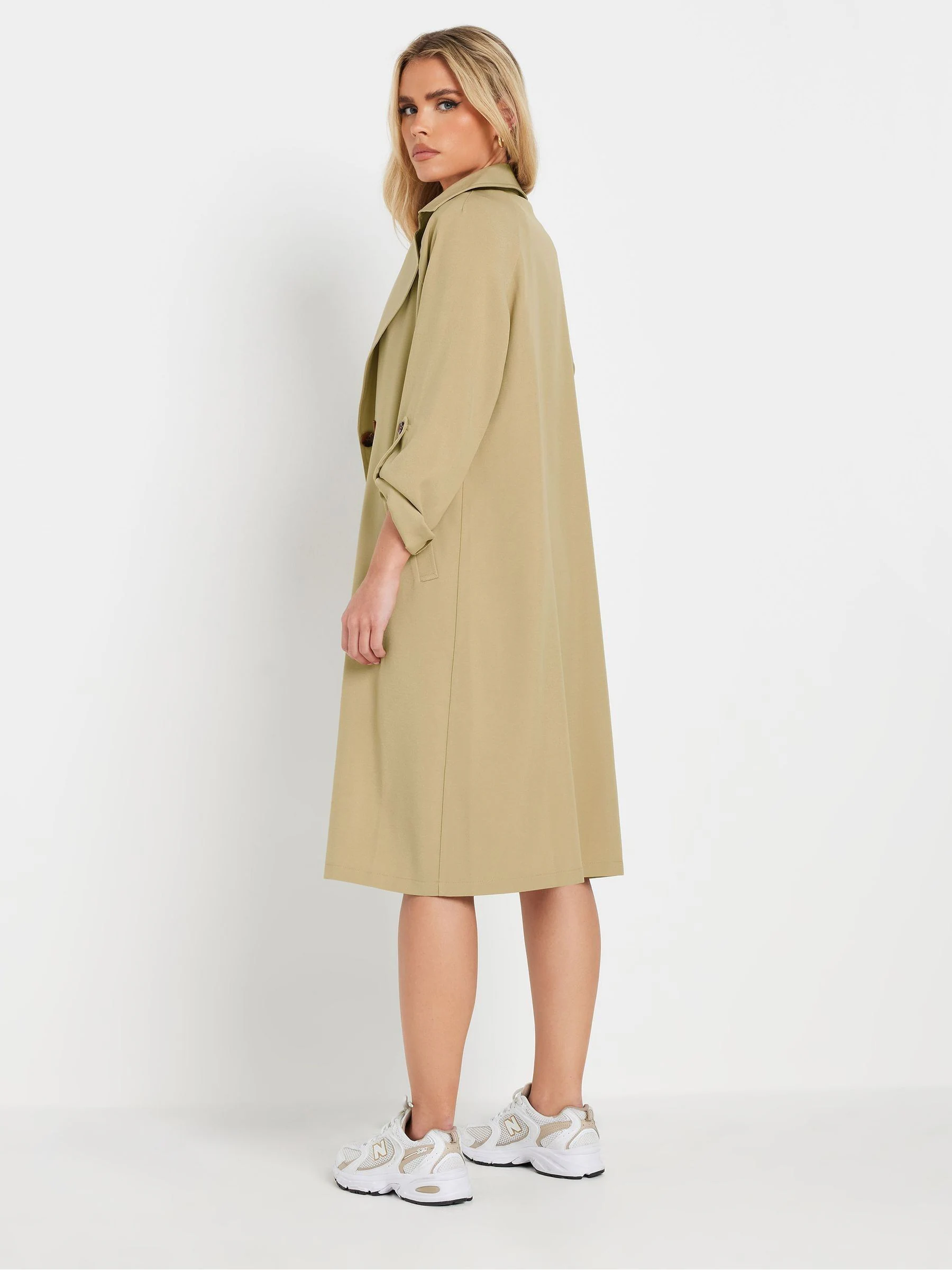 Natuurlijk - PixieGirl Petite Duster Trench Coat