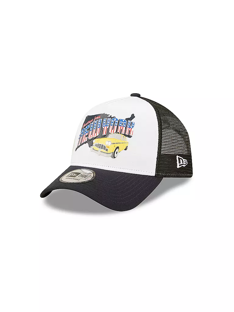 NEW ERA Kappe US STATE WORDMARK TRUCKER dunkelblau