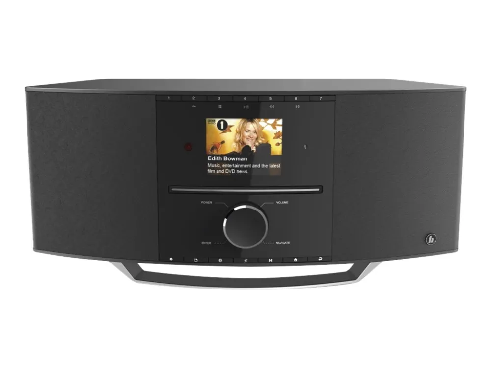 Hama DIR3510SCBTX - Audiosystem - 40 Watt (Total) - sort