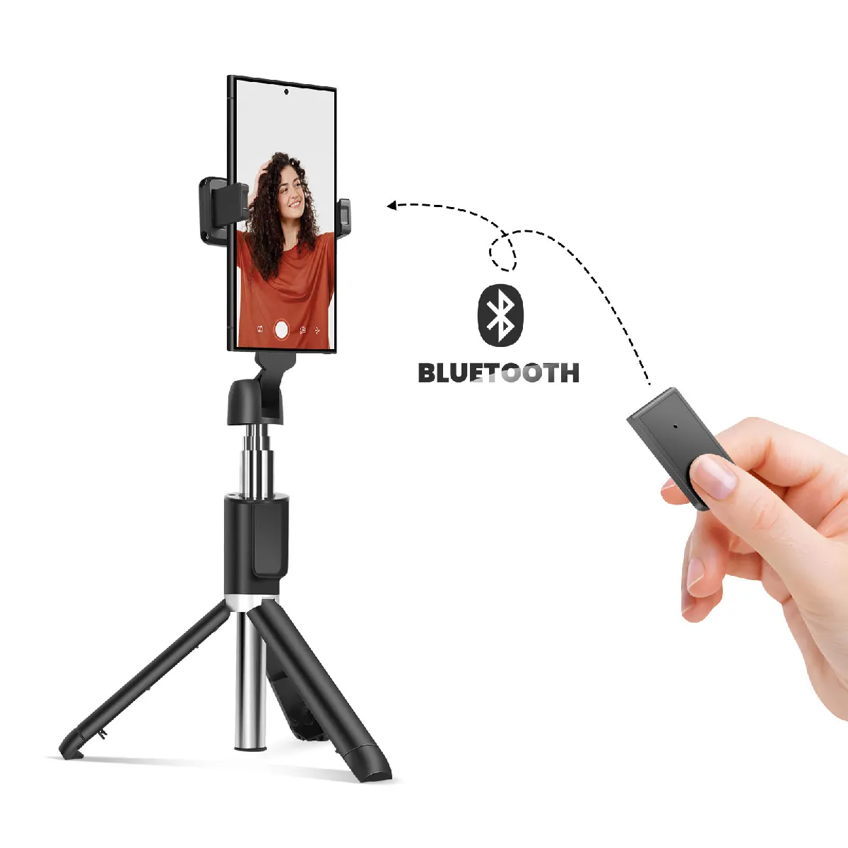 Samsung Perche Selfie Bluetooth avec Télécommande et Trépied